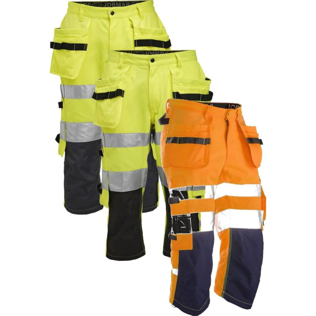 Jobman 2217 Piratshorts Hi-Vis