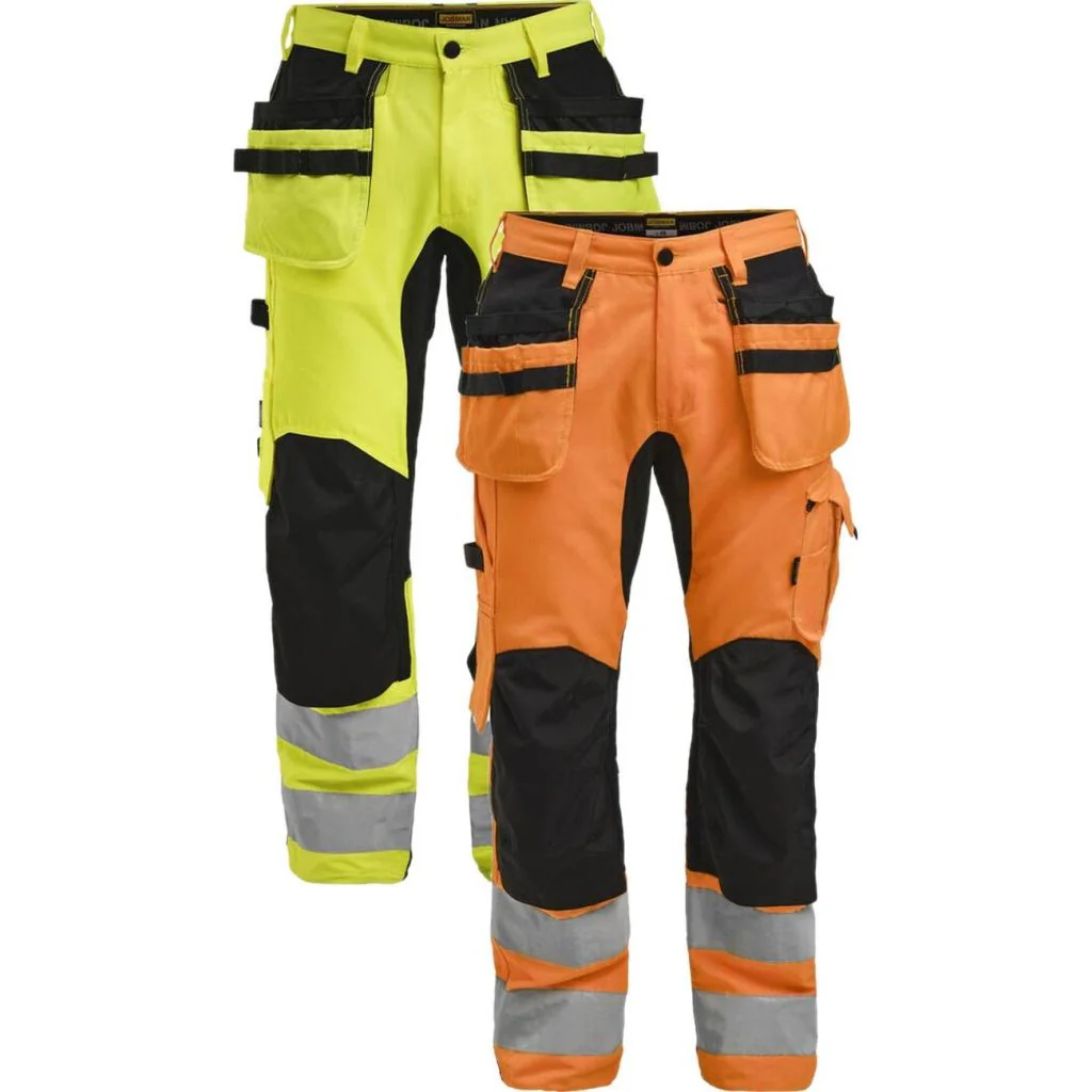 Jobman 2240 Håndværkerbukser Stretch Hi-Vis