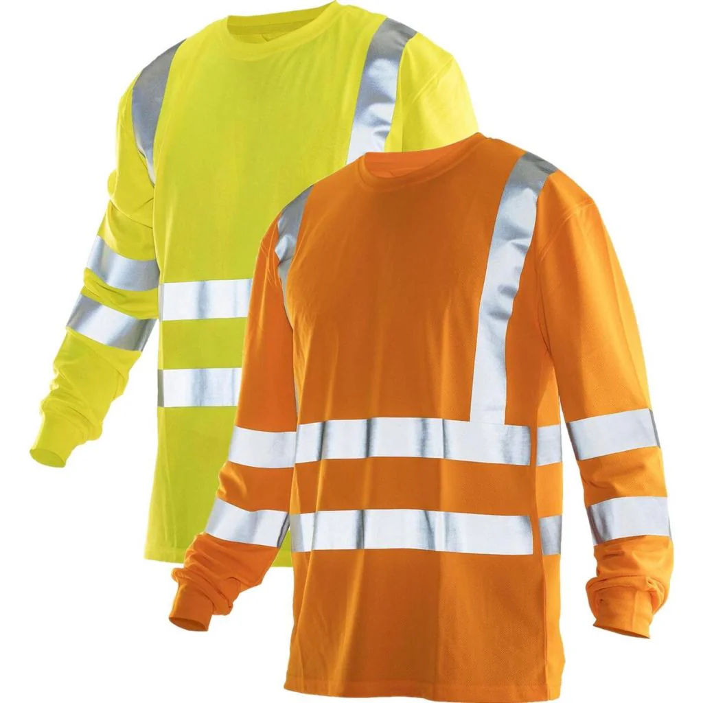 Jobman 5593 Langærmet T-shirt Hi-Vis