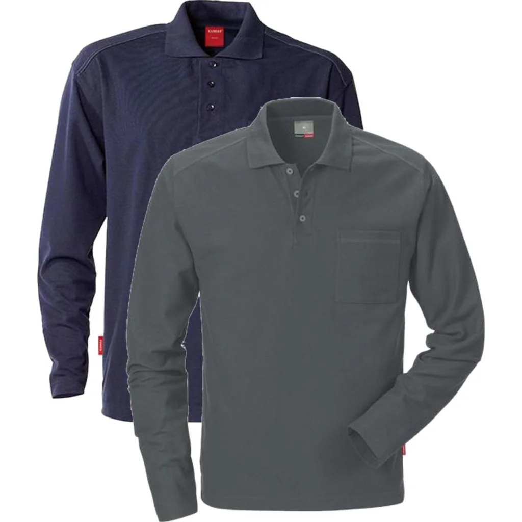 Kansas 100781 Match langærmet polo