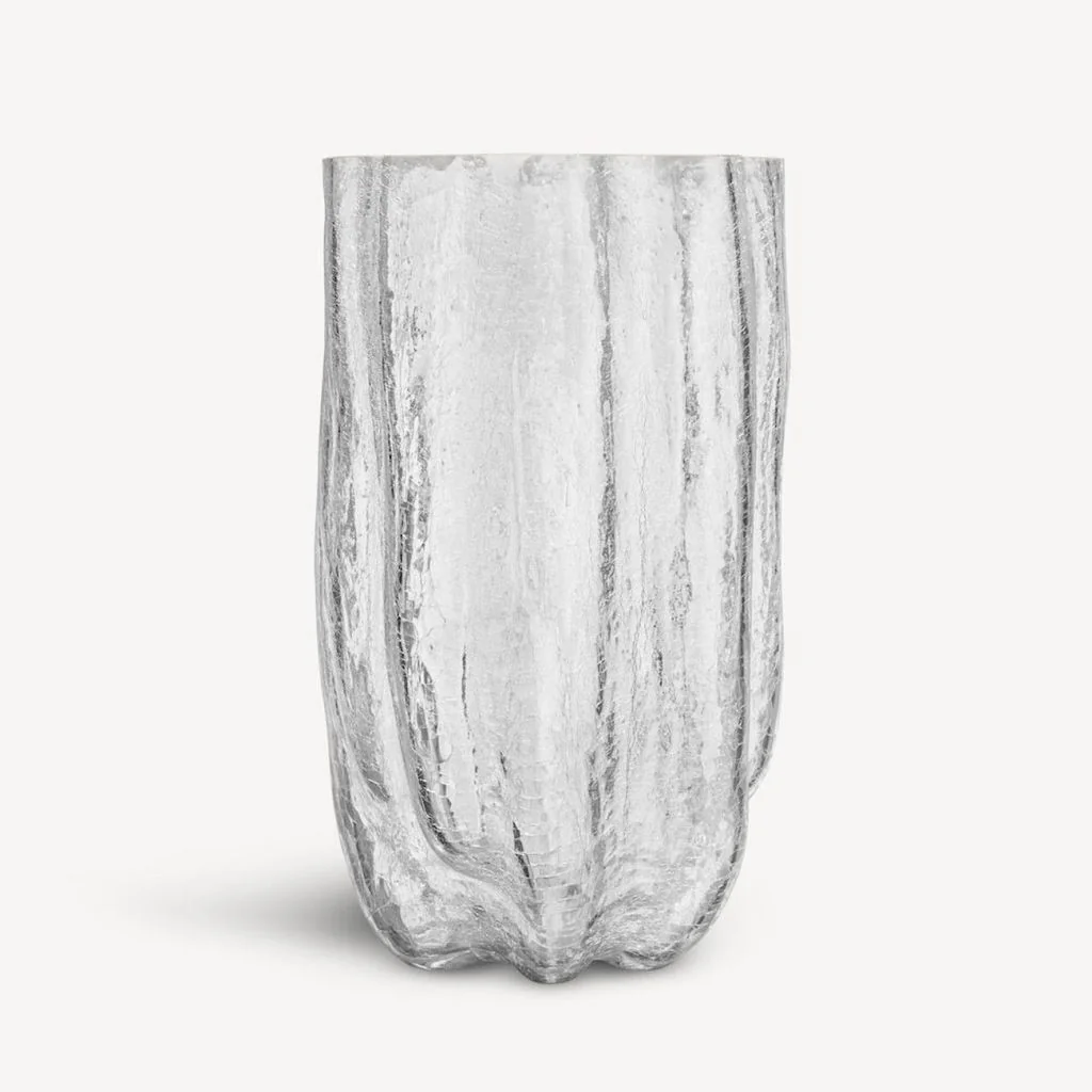 Kosta Boda Crackle Vase 370Mm