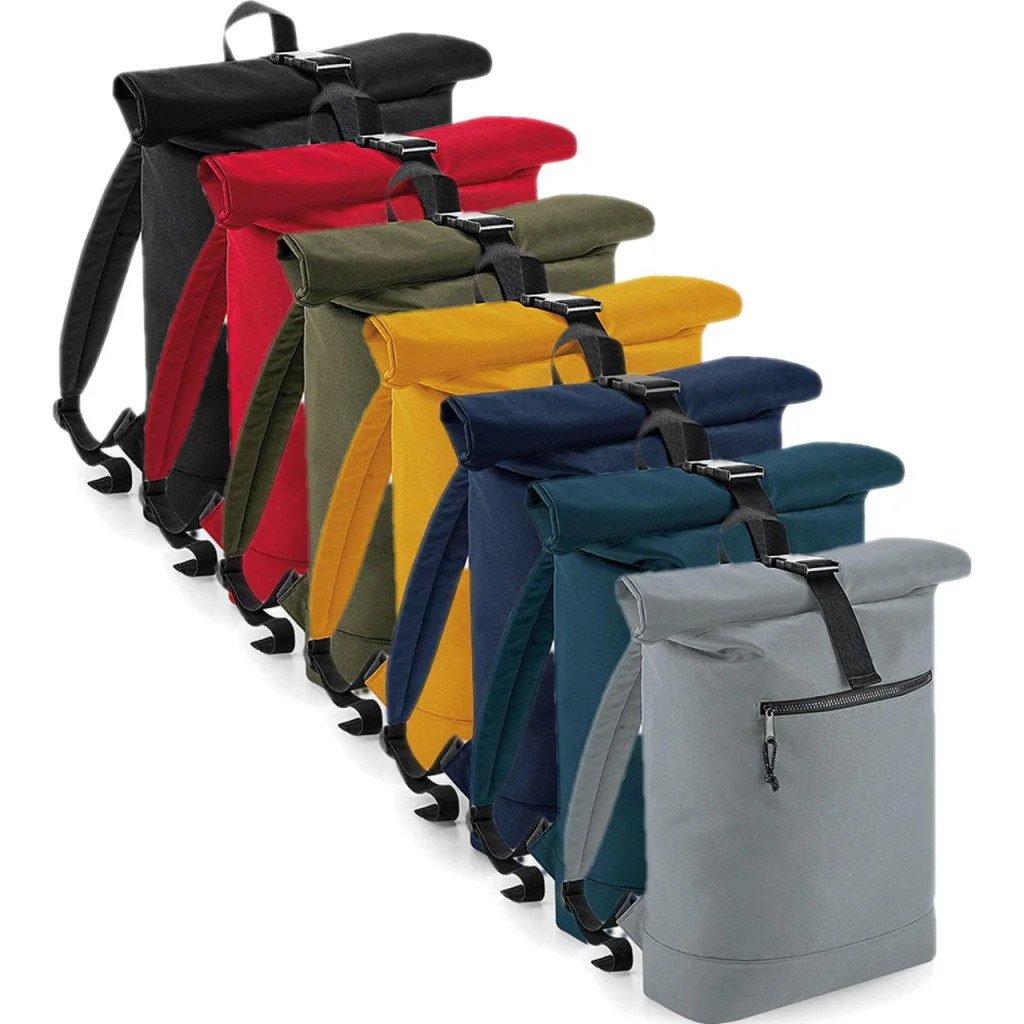 BagBase BG286, Tasker Recycled Roll-Top Backpack