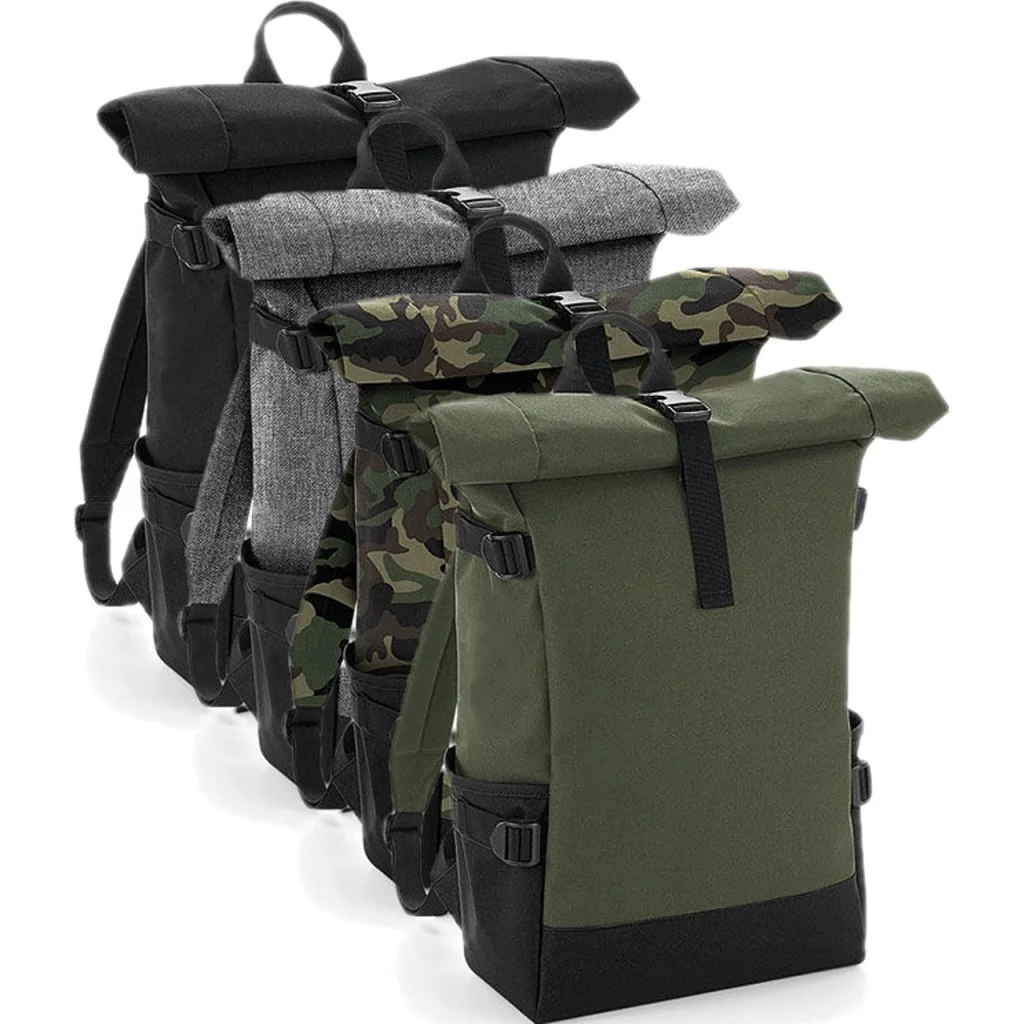 BagBase BG858, Tasker Block Roll-Top Backpack