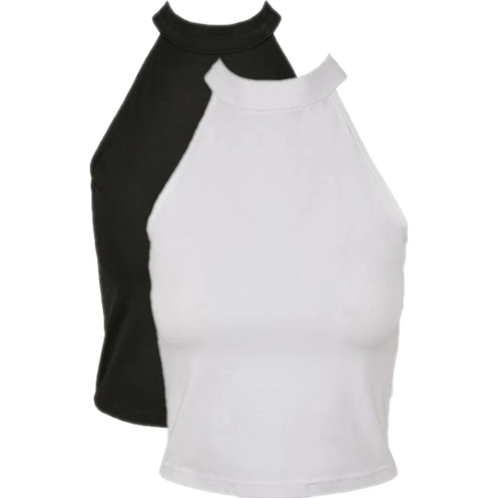 Build Your Brand BY134, T-shirts Ladies´ Turtleneck Short Top