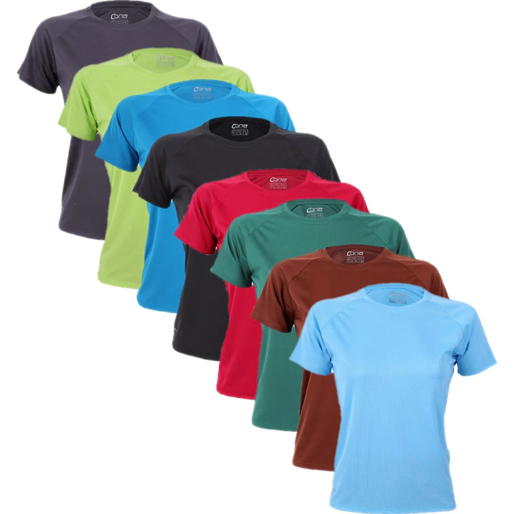 Cona sports CN130, T-shirts Ladies´ Rainbow Tech Tee