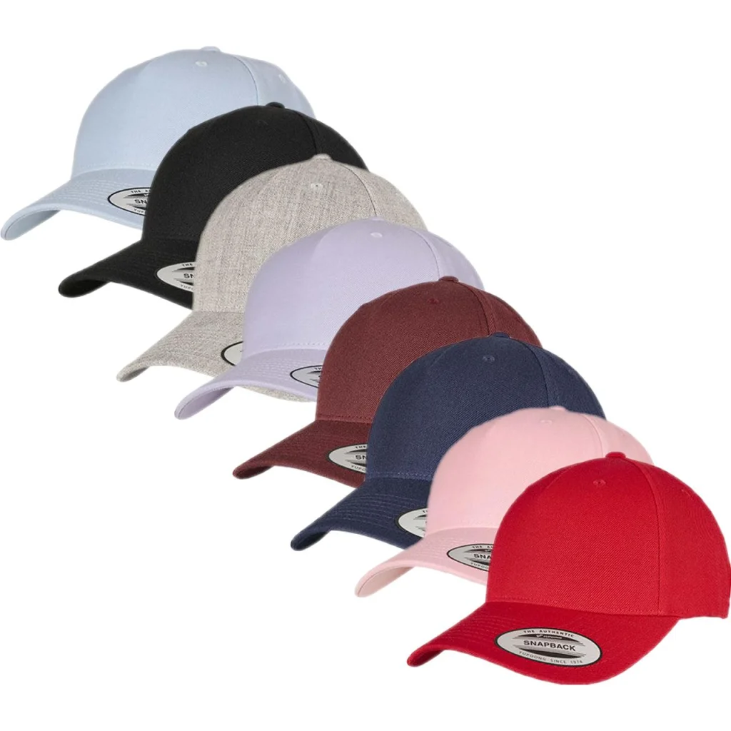 FLEXFIT FX5789M, Caps YP Classics 5-Panel Premium Curved Visor Snapback Cap