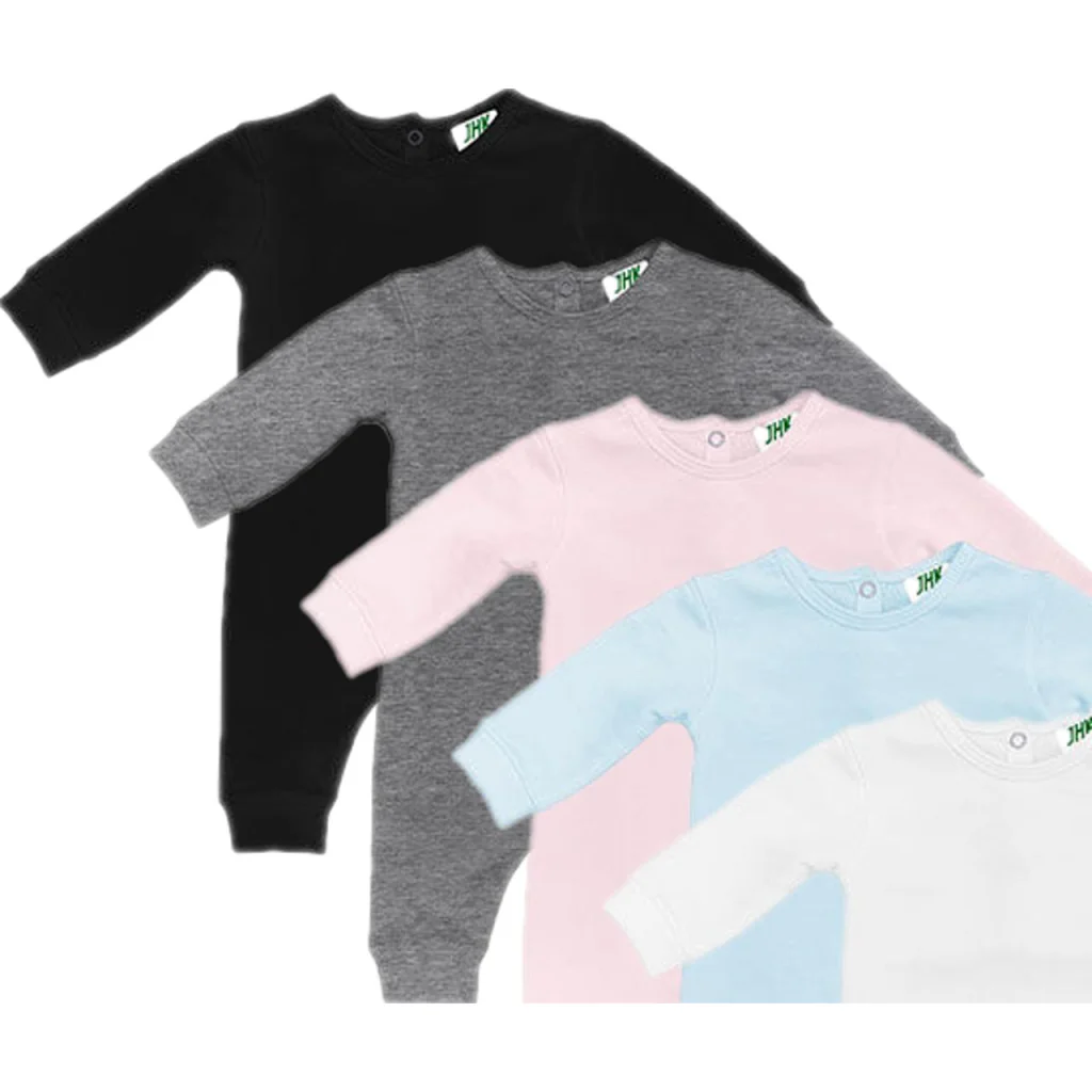 JHK JHK325, Sparkedragter & Nattøj Baby Playsuit Long Sleeve