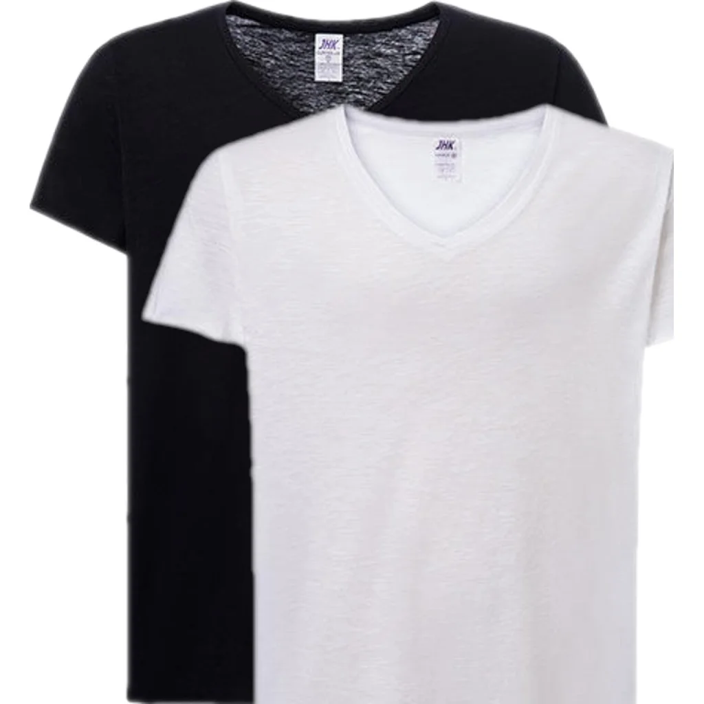 JHK JHK603, T-shirts Ladies´ Curves Slub T-Shirt