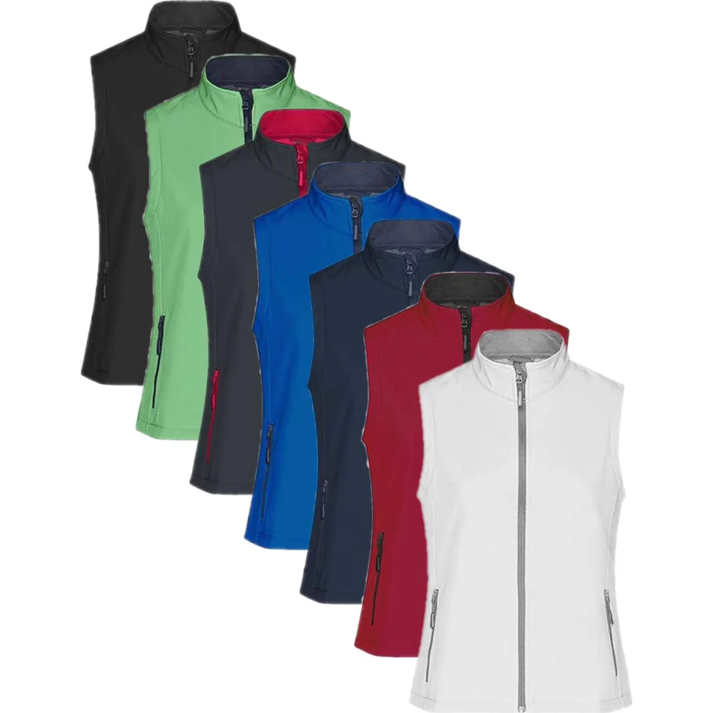 James & Nicholson JN1127, Veste & Bodywarmers Ladies´ Promo Softshell Vest