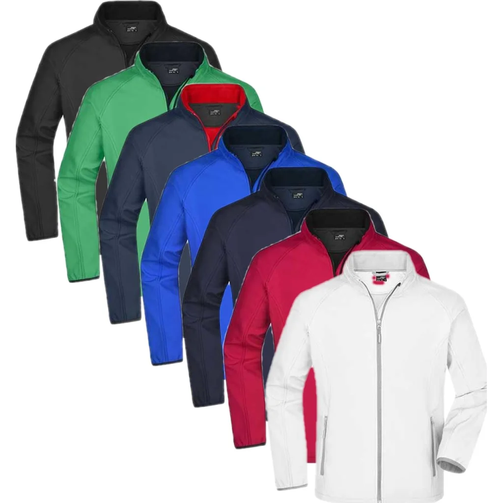 James & Nicholson JN1130, Herre softshell jakker, Men´s Promo Softshell Jacket