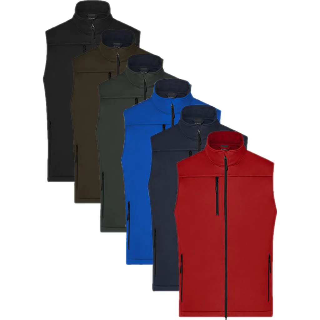 James & Nicholson JN1170, Veste & Bodywarmers Men´s Softshell Vest