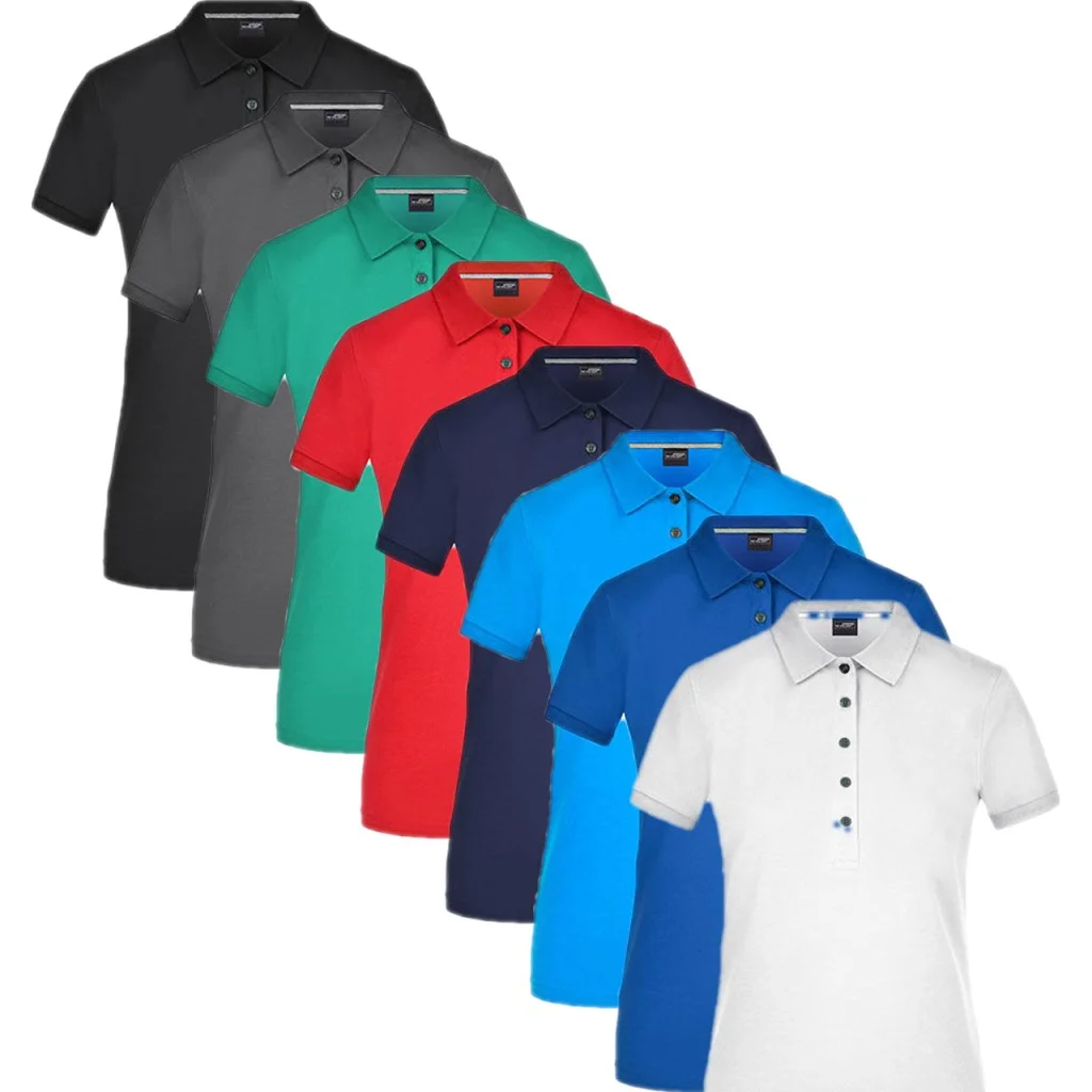 James & Nicholson JN707, Poloshirts Ladies´ Pima Polo