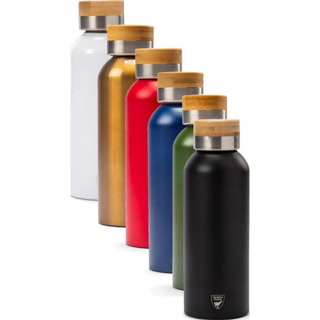 Orrefors Hunting 411230  termoflaske med bambus låg