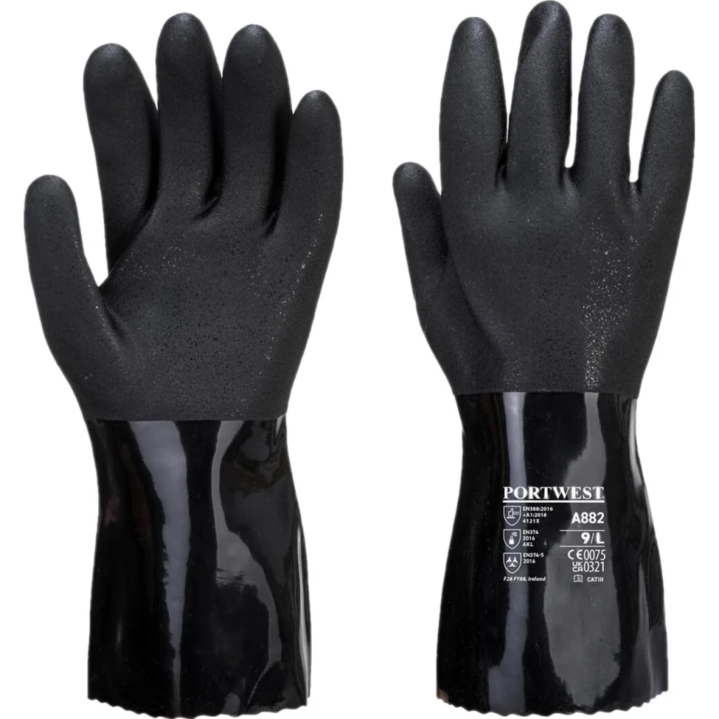 Portwest A882 ESD pvc kemi handske