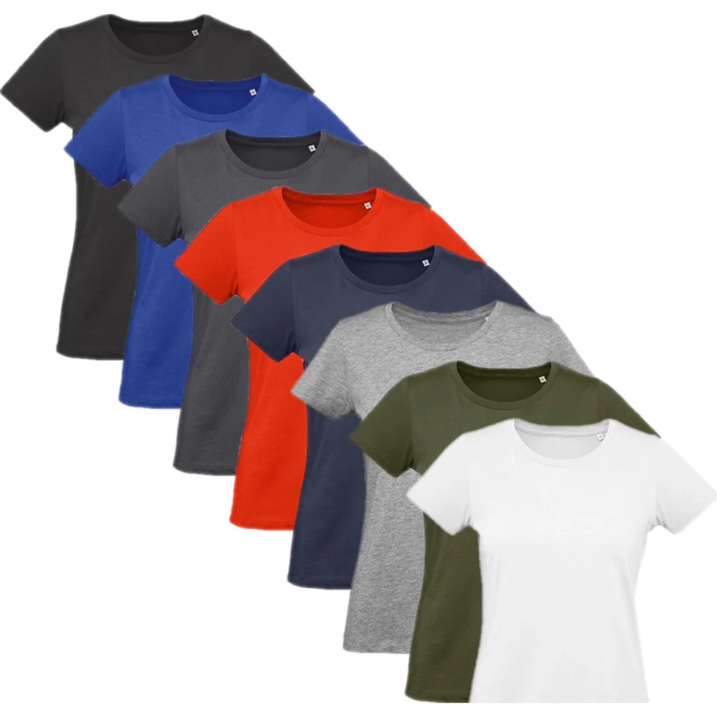 B&C Dame T-shirts Rund Hals BCTW049