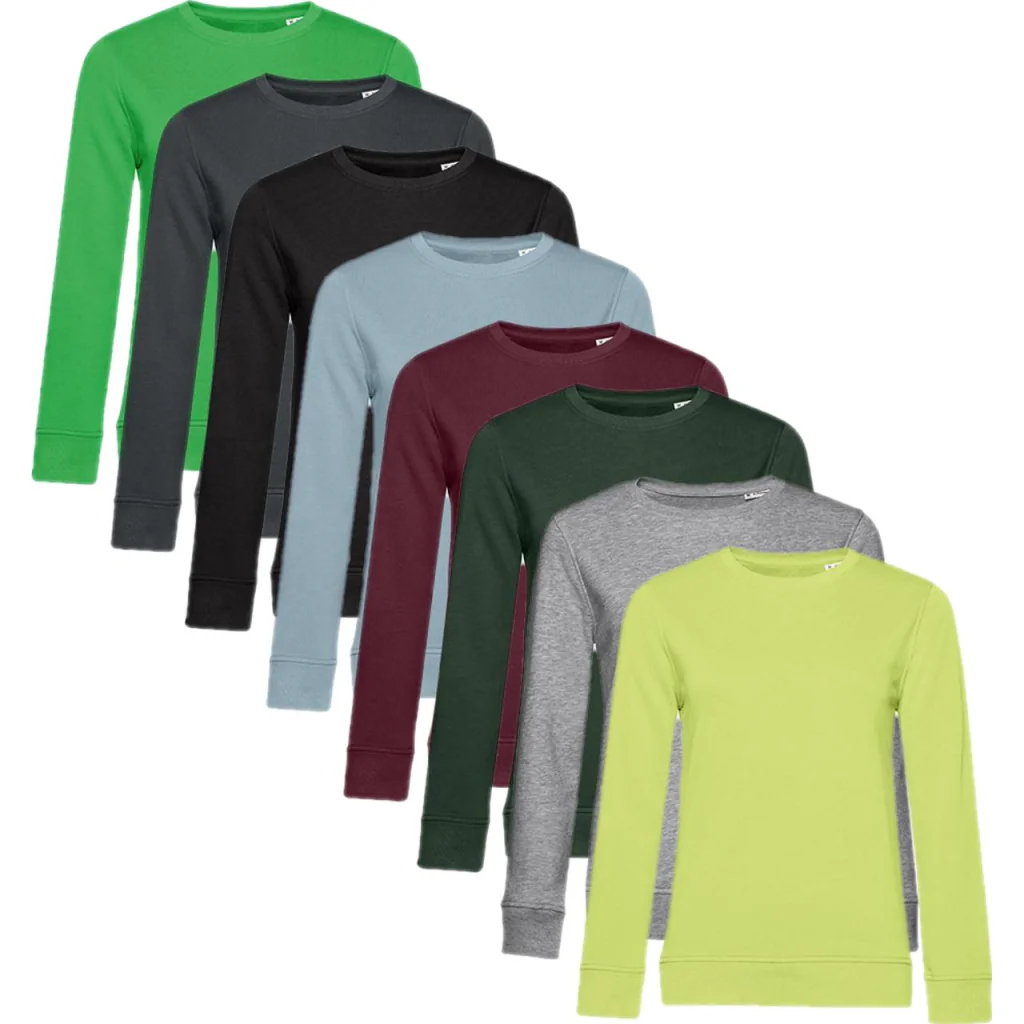 B&C Dame Langærmet T-shirts BCWW32B