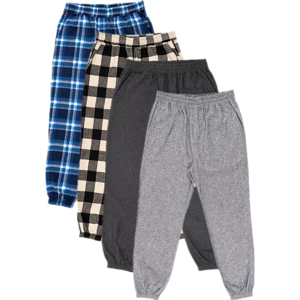 Burnside BU8810, Joggingbukser Flannel Jogger Pant