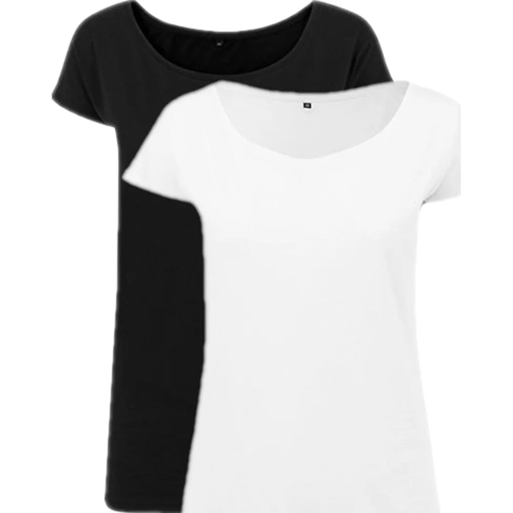 Build Your Brand BY039, T-shirts Ladies´ Wideneck Tee