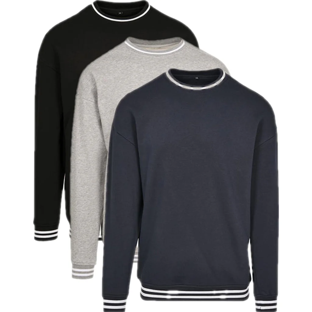 Build Your Brand BY104, College Sweatshirt - College Sweat Crew