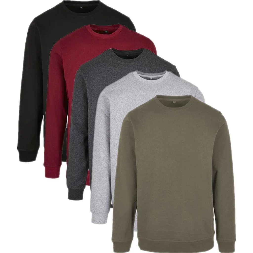 Build Your Brand Basic BYBB003, Sweatshirts - Basic Crewneck