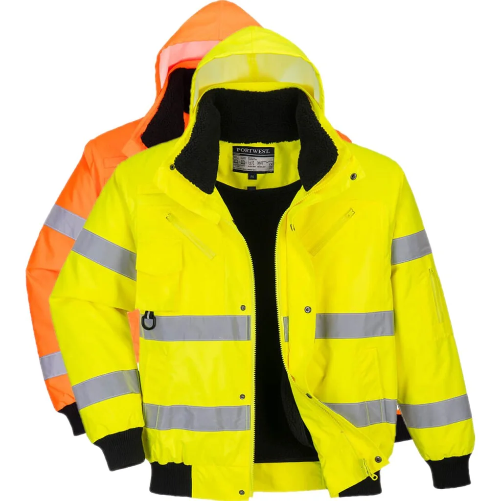Portwest C467 Hi-vis 3-i-1 pilotjakke- arbejdsjakke