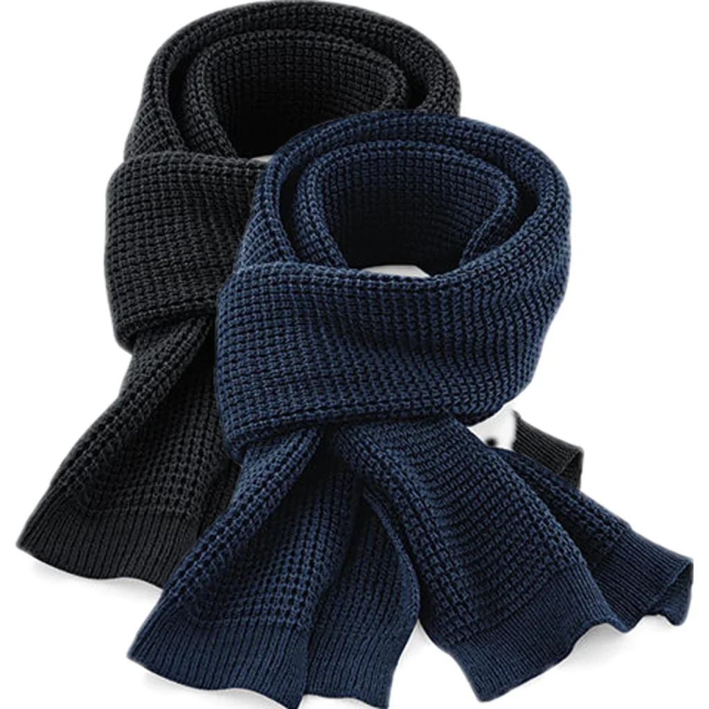 Beechfield CB424, Halstørklæder Classic Waffle Knit Scarf