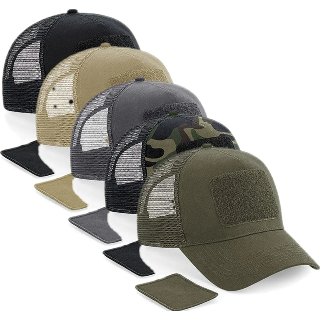 Beechfield CB641, Caps Removable Patch Snapback Trucker