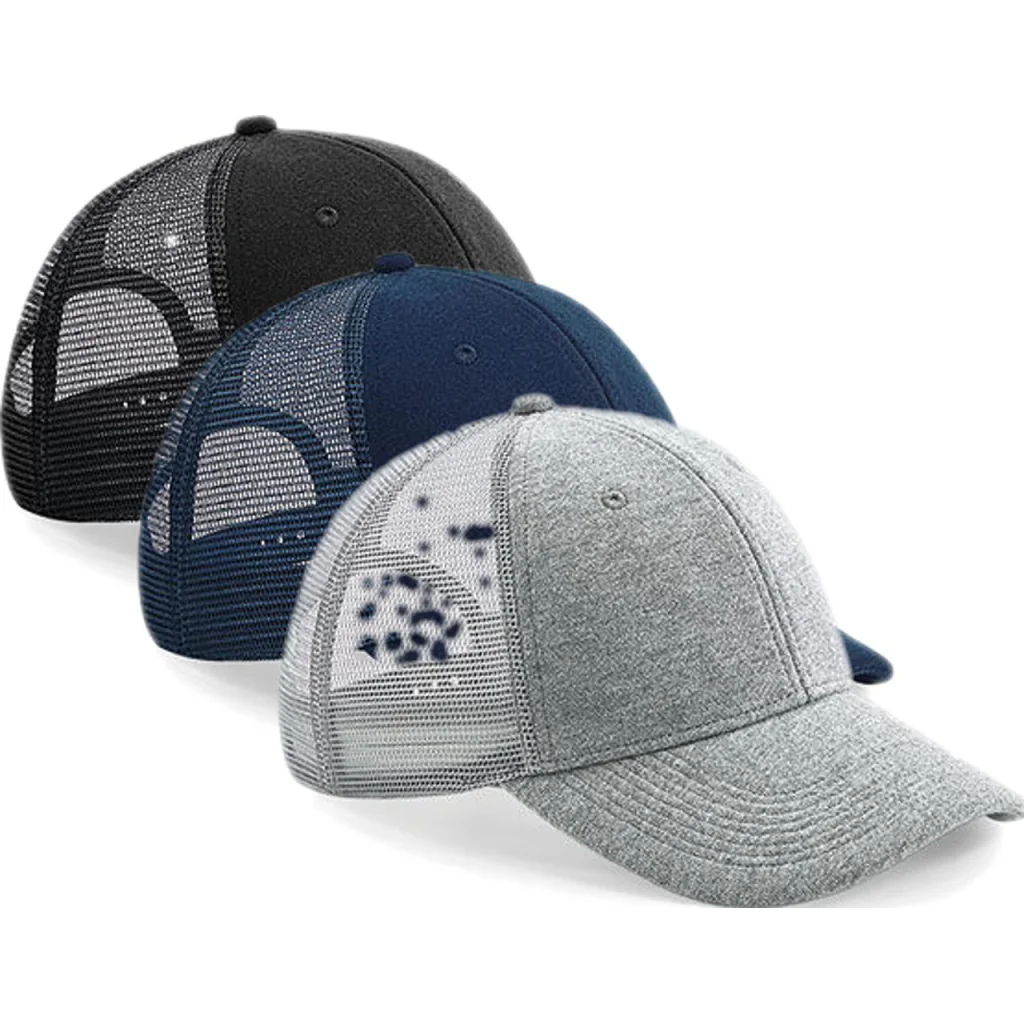 Beechfield CB678, Caps Jersey Athleisure Trucker Cap