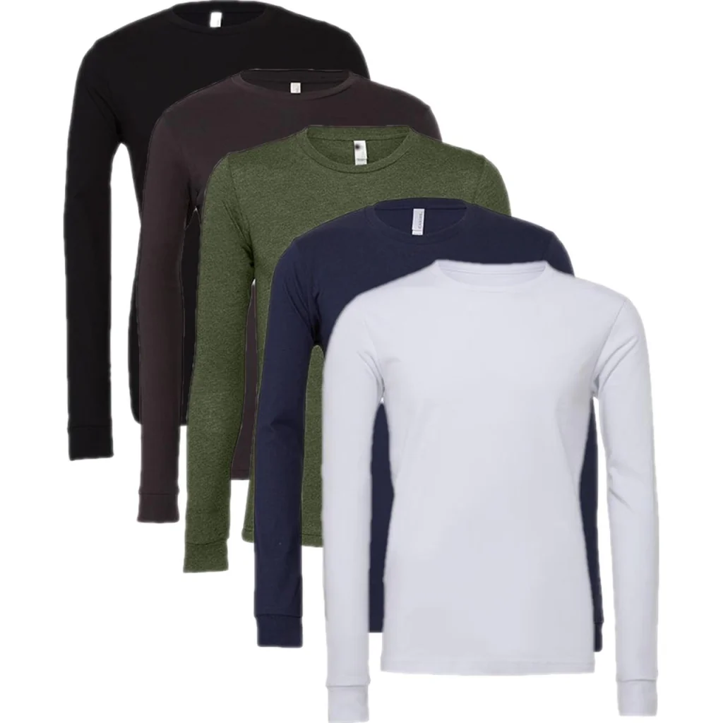 Canvas CV3501, T-shirts Unisex Jersey Long Sleeve Tee