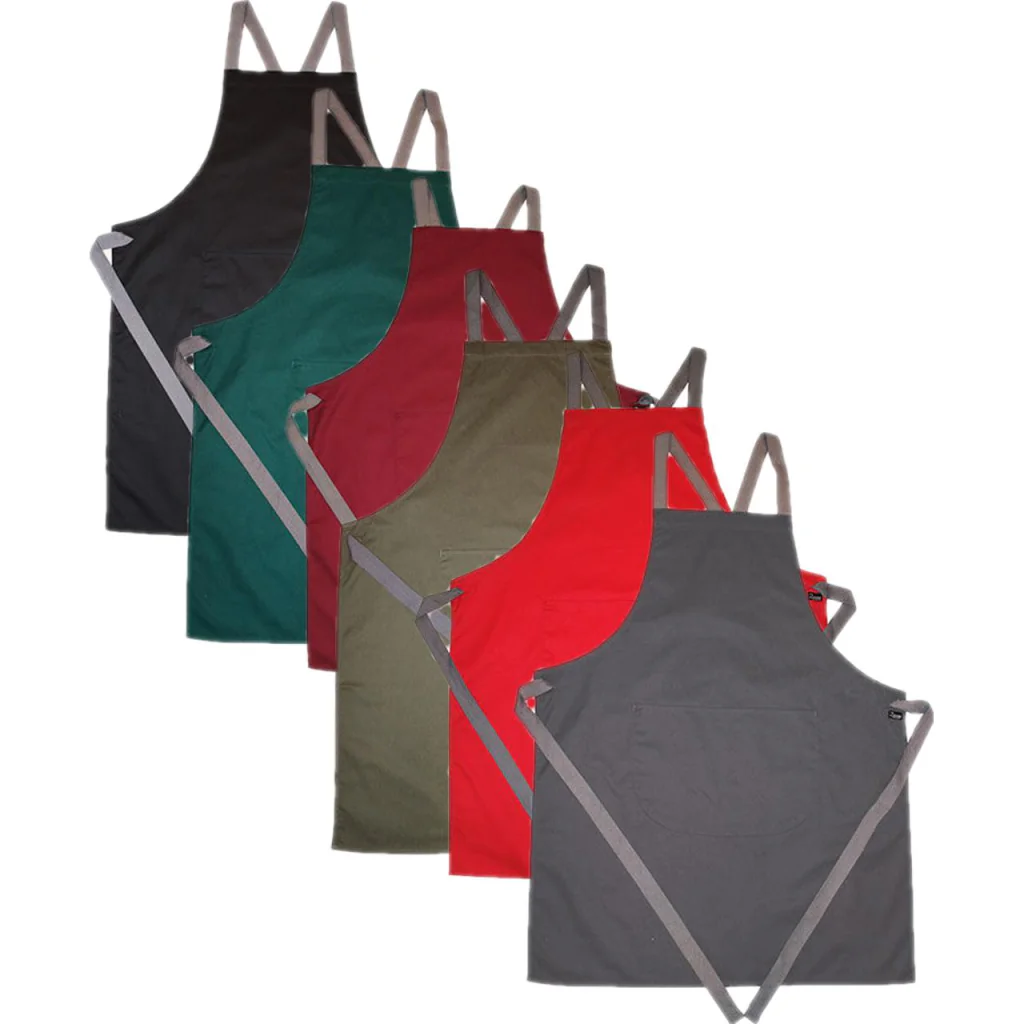 Dennys London DL130, Forklæder Apron With Grey Ties Crossover