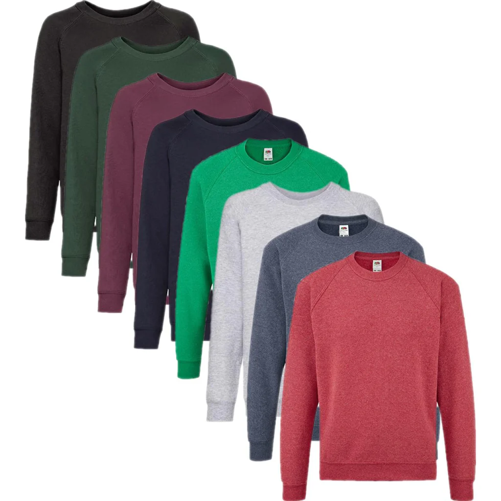 Fruit of the Loom Classic Børne Raglan Sweatshirts F304NK