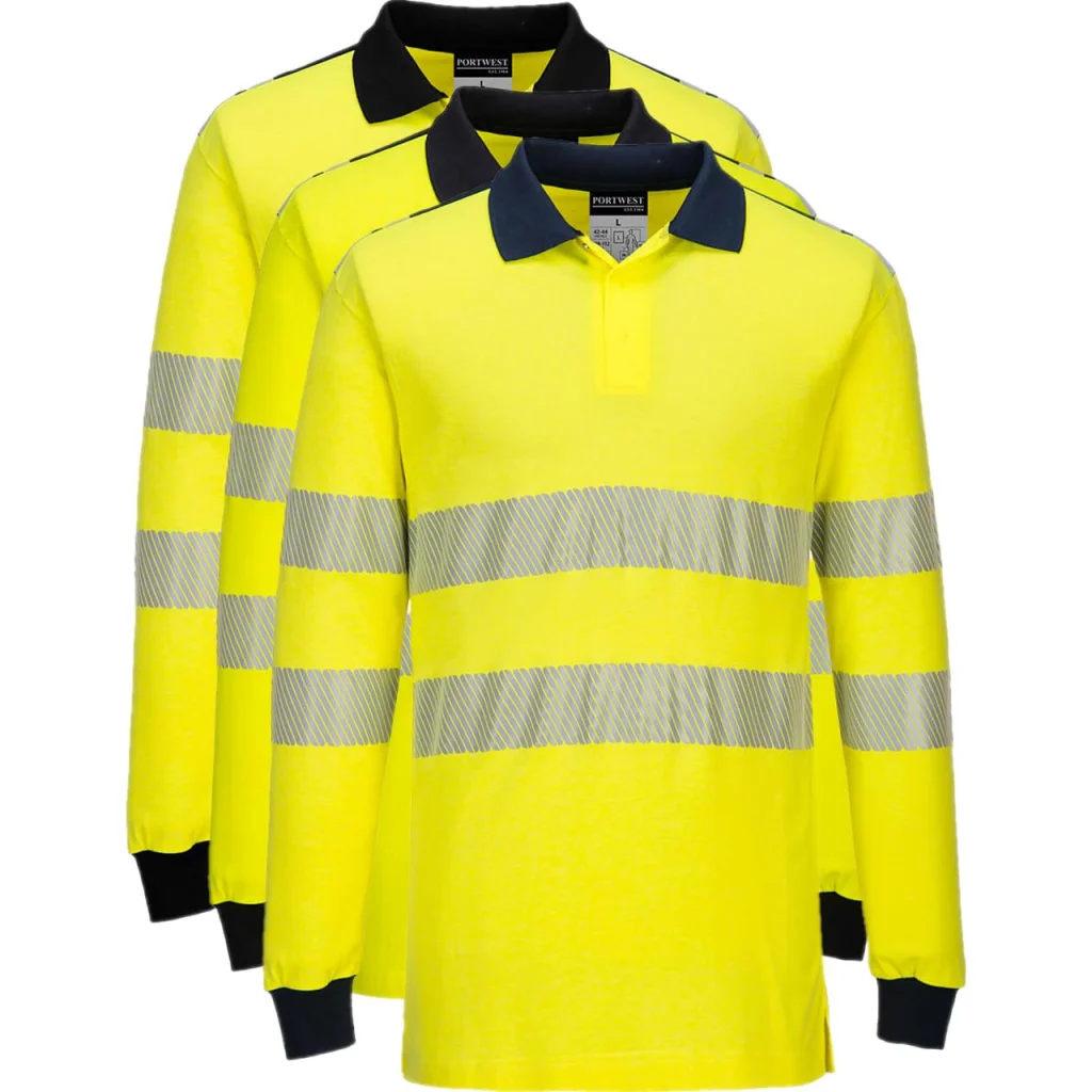 Portwest FR702 Flammehæmmende hi-vis poloshirts