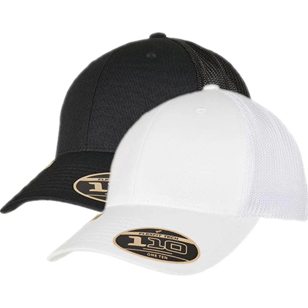 FLEXFIT FX110RA, Caps 110 Recycled Alpha Shape Trucker Cap