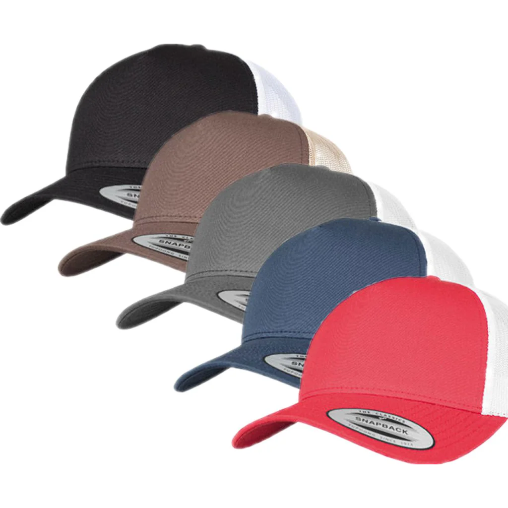 FLEXFIT FX6506T, Caps 5-Panel Retro Trucker 2-Tone Cap