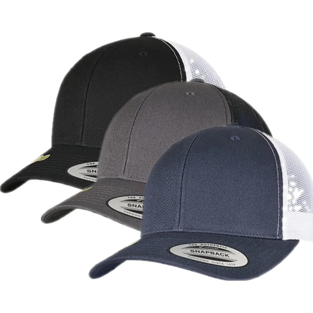 FLEXFIT FX6606RT, Caps YP Classics Recycled Retro Trucker Cap 2-Tone