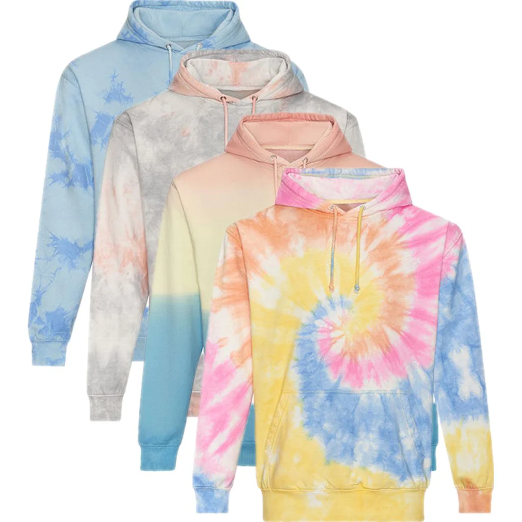 Just Hoods JH022, Sweatshirts & hættetrøje Tie-Dye Hoodie
