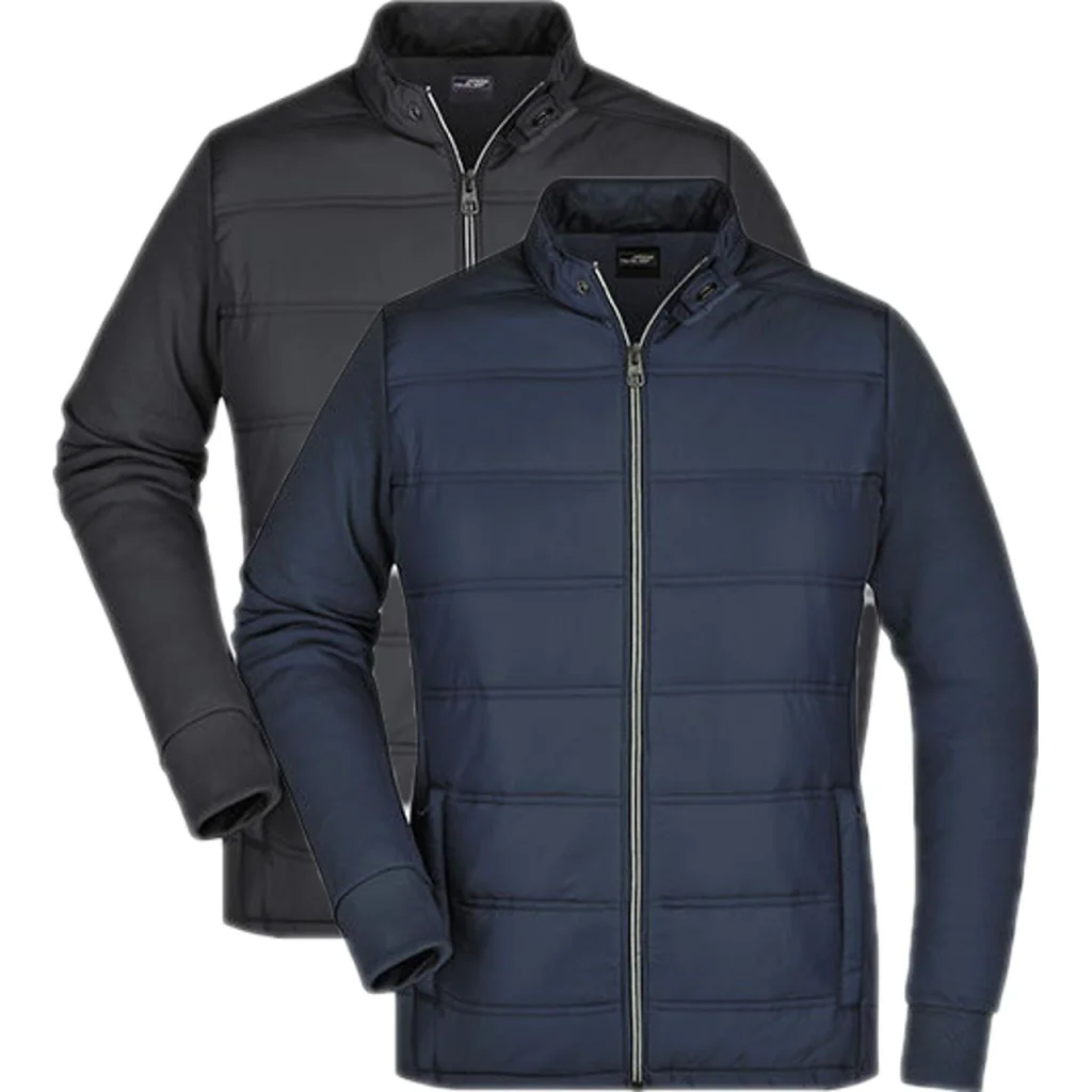 James & Nicholson JN1123, Jakker Ladies´ Hybrid Sweat Jacket