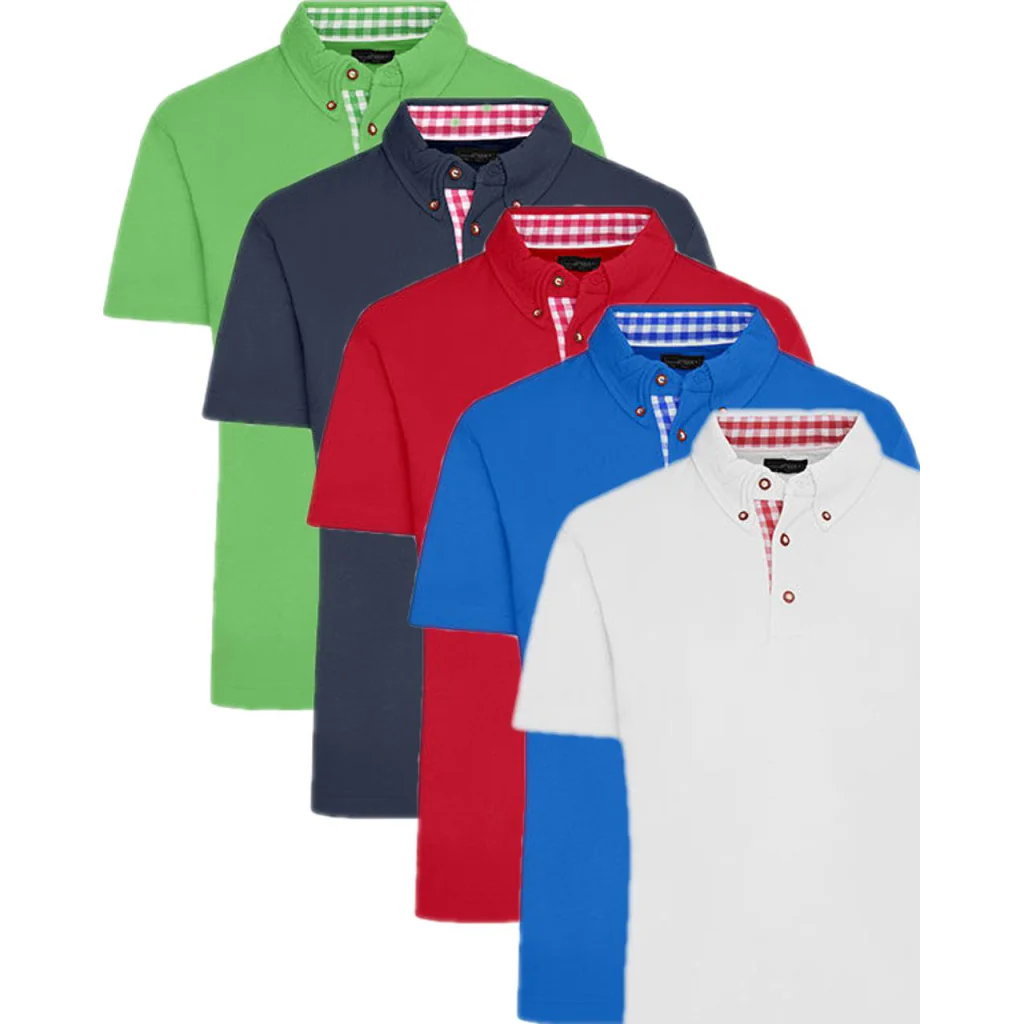James & Nicholson JN716, Poloshirts Men´s Traditional Polo