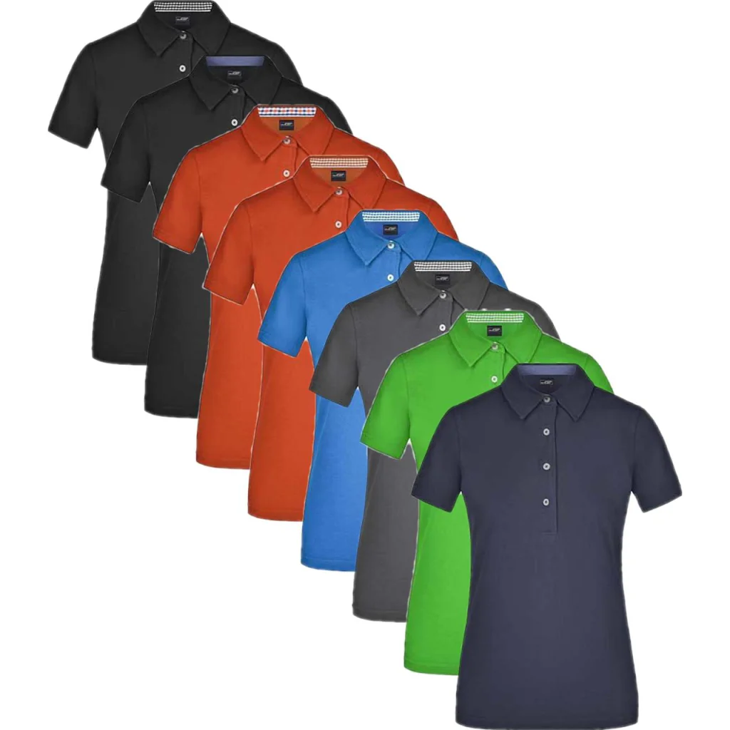 James & Nicholson JN969, Poloshirts Ladies´ Plain Polo