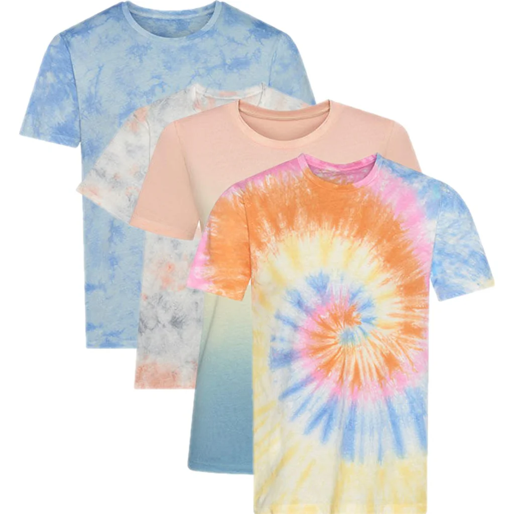 Just Ts JT022, T-shirts Tie-Dye T