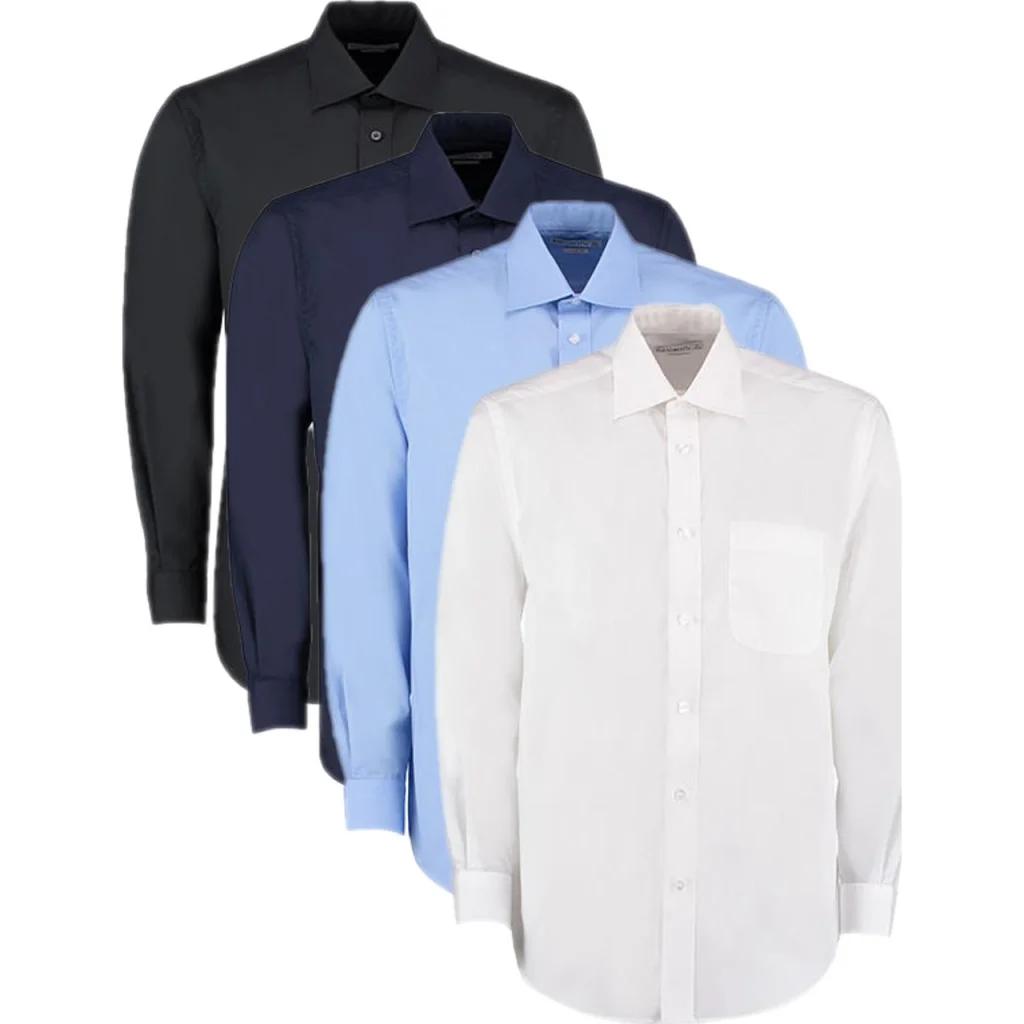 Kustom Kit K104, Skjorter Men´s Classic Fit Business Shirt Long Sleeve