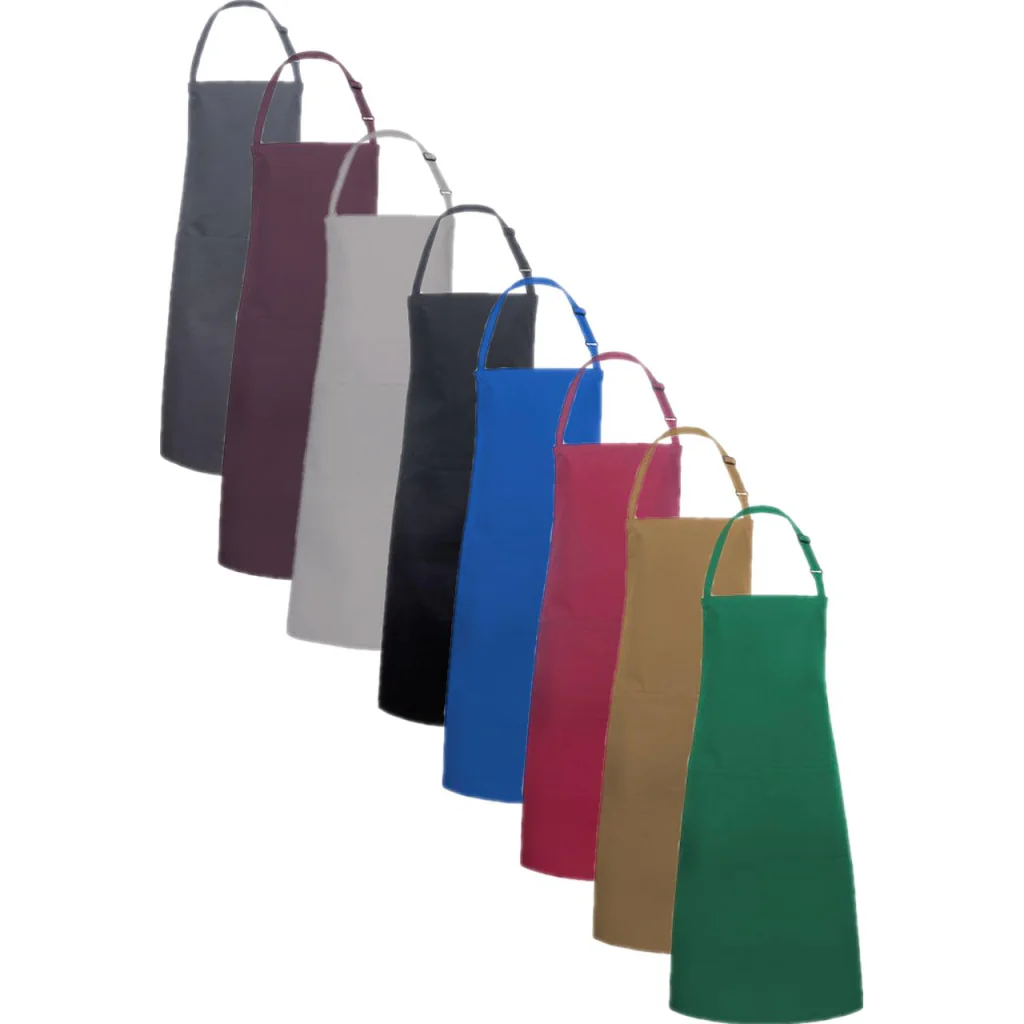 Karlowsky KY044, Forklæder Bib Apron Basic With Pocket And Buckle