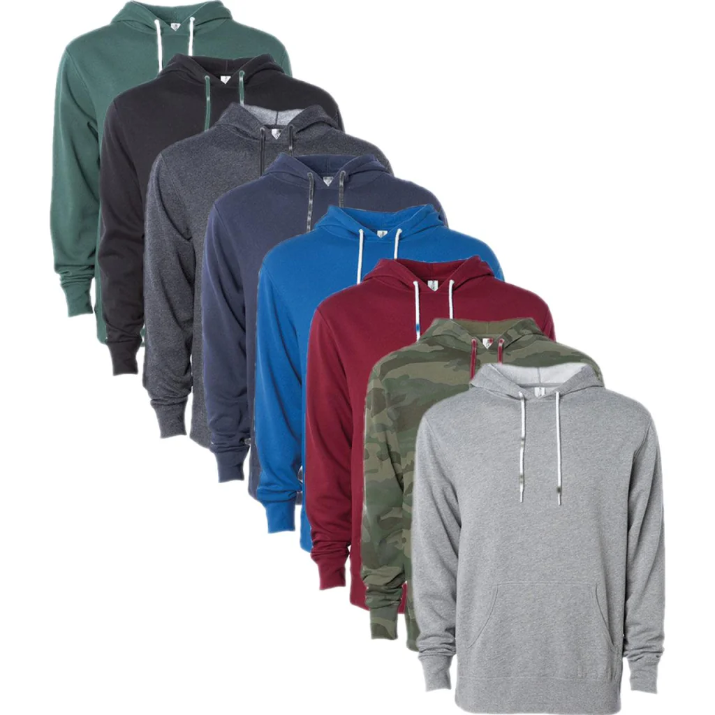 Independent NP306, Hættetrøje / Unisex Lightweight Hooded Pullover