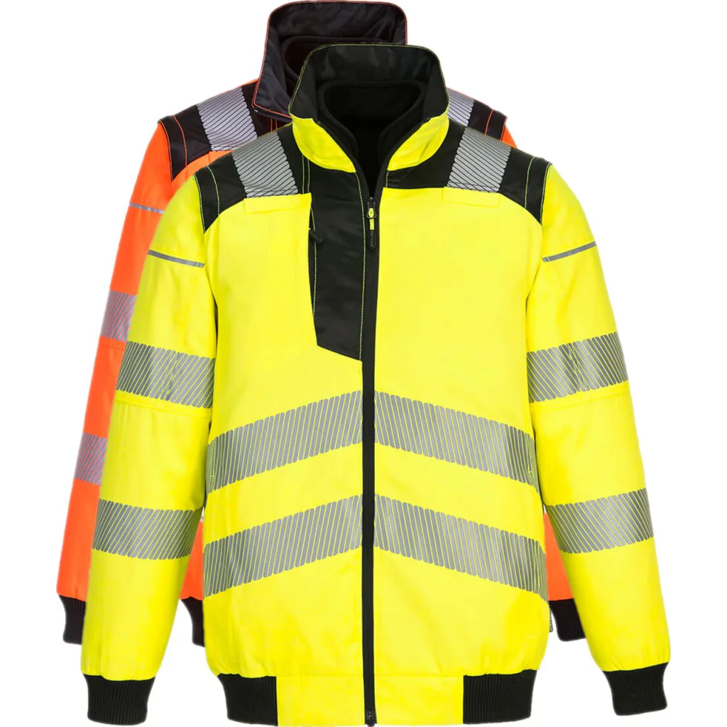 Portwest PW302 PW3 hi-vis 3 i 1 pilot jakke