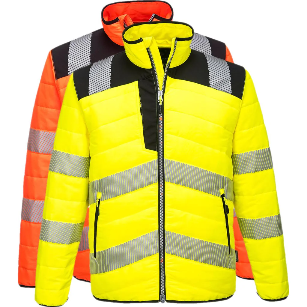 Portwest PW371 PW3 Hi-Vis Baffle Jakke