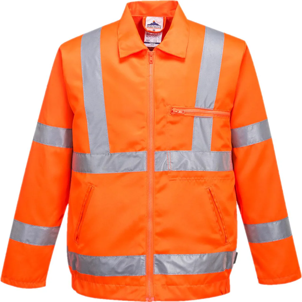 Portwest RT40 Hi-Vis Poly-Bomuldsjakke RIS