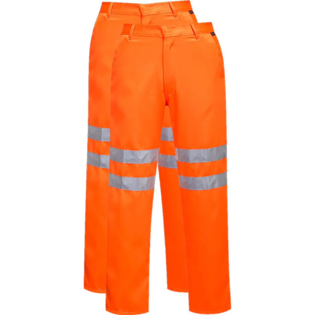Portwest RT45 Hi-Vis Poly-bomuld Bukser RIS