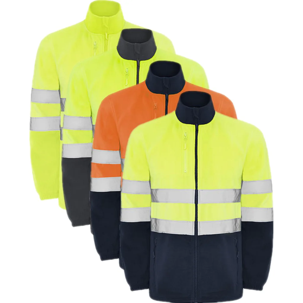 Roly Workwear RY9305, Arbejdsjakker Altair Hi-Viz Fleece Jacket