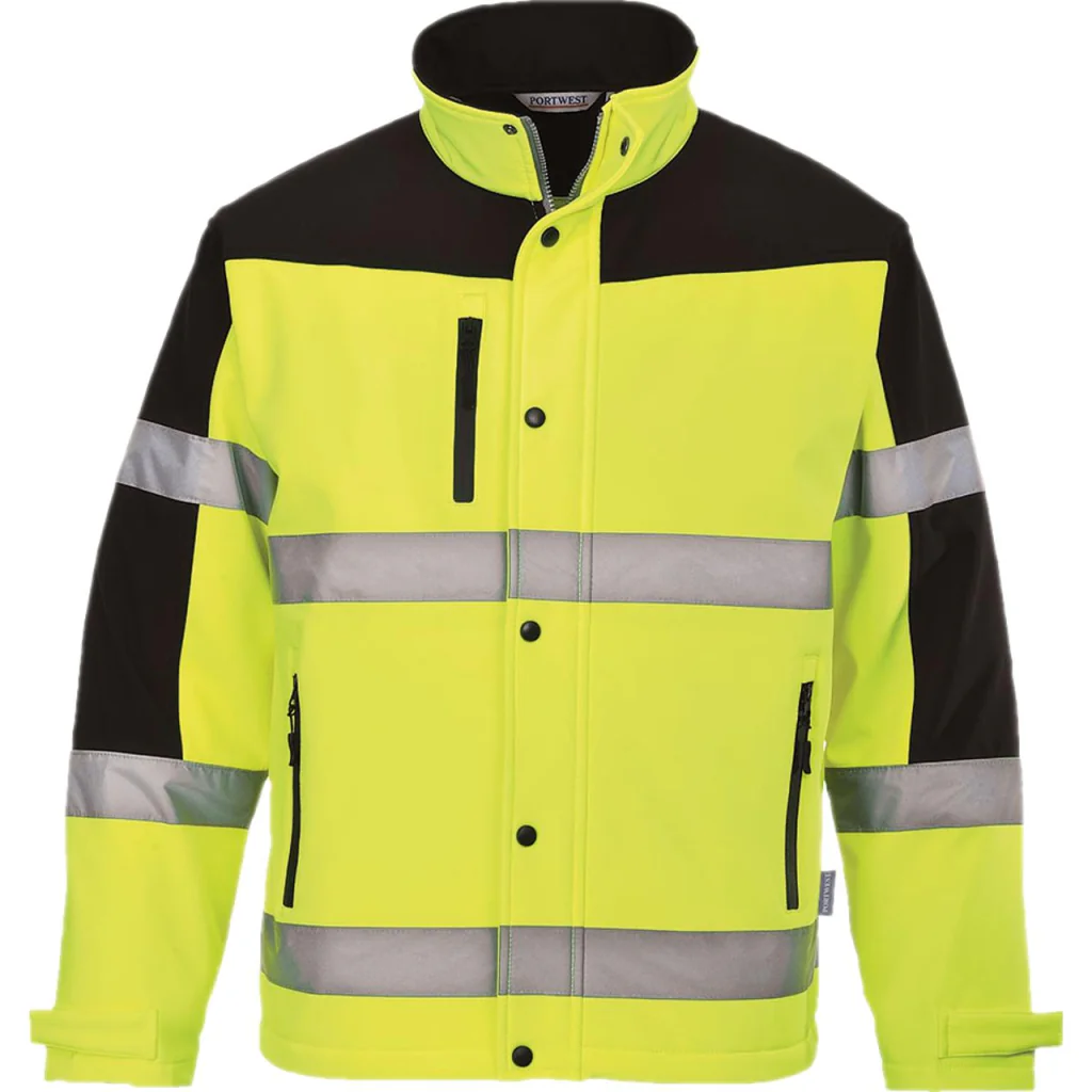 Portwest S429 Hi-Vis Two Tone Softshell Jakke (3L)