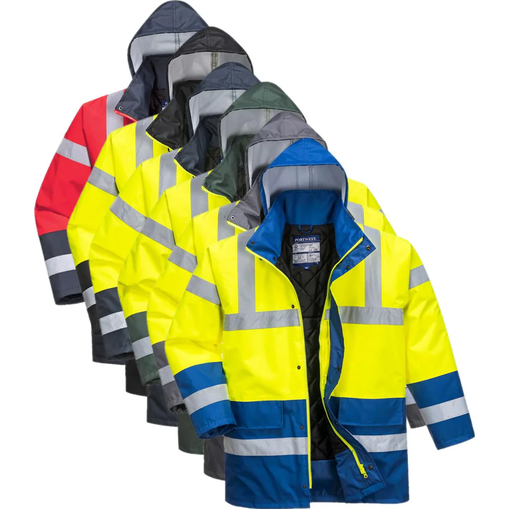 Portwest S466 Hi-Vis 2 Farvet Trafikjakke